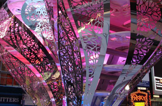 DuPont ™ Corian® illuminates times square for valentines day