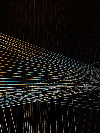 johnson banks 'habroneme' installation for 'the art of lost words' exhibition