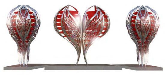 DuPont ™ Corian® illuminates times square for valentines day