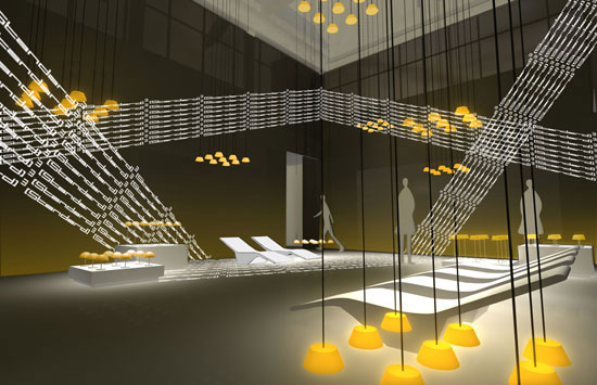 naoto fukasawa and patricia urquiola: (standard)3 relax  for panasonic electric works at milan design week 09