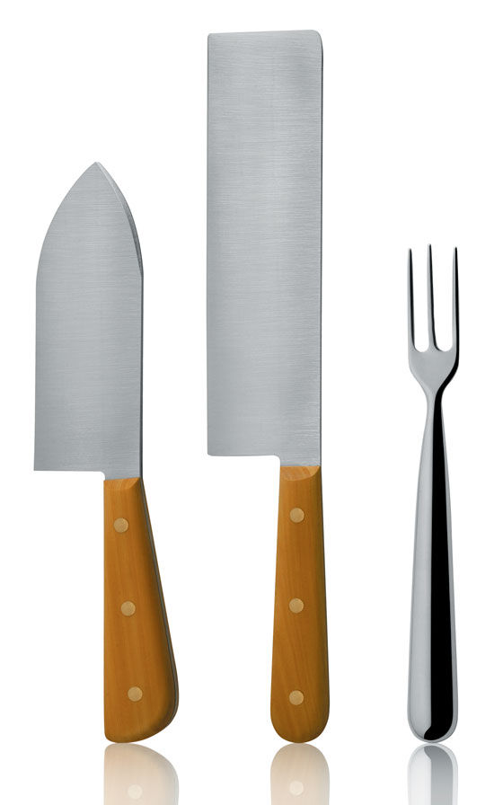 alessi: 'la via lattea' and 'cum grano salis'