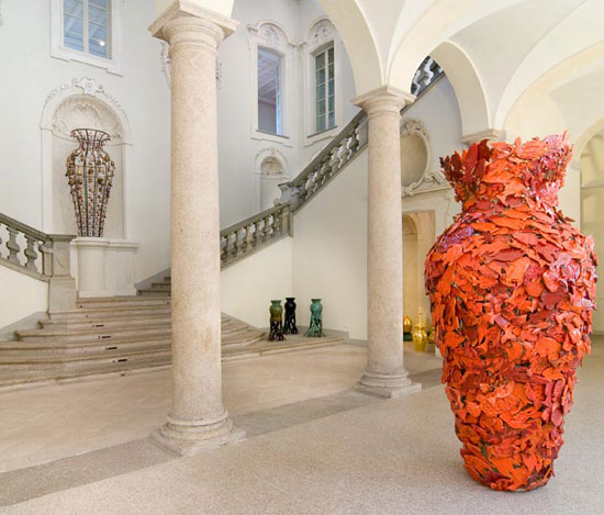 tarshito: 'the sacred cultures of art' exhibition at chiostro di s. simpliciano, milan