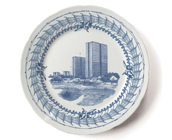 burger box locket and the estate plate collection