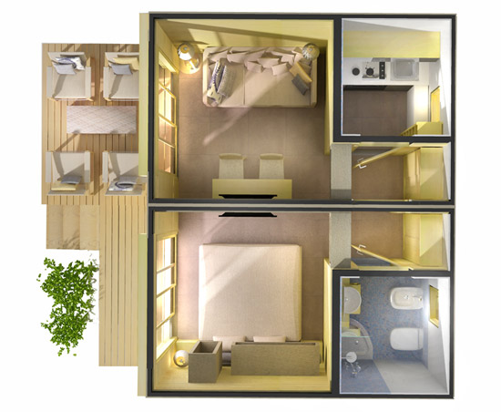 donatello amabile: mobile house project