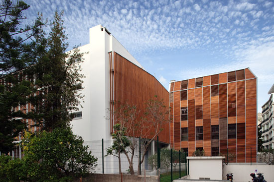 n + b architects: paul valery highschool, france   restructure and extension
