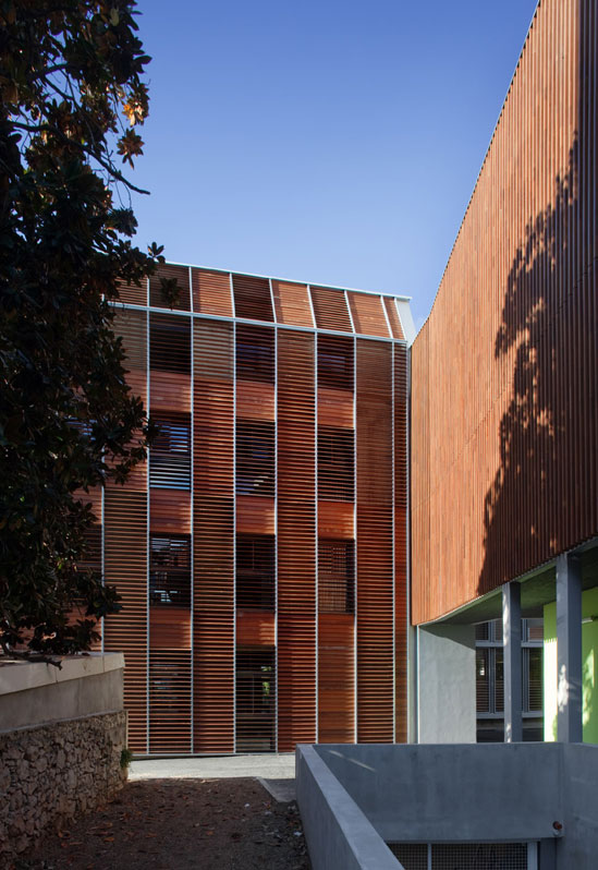 n + b architects: paul valery highschool, france   restructure and extension