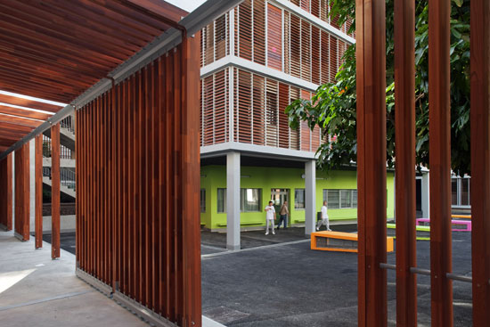 n + b architects: paul valery highschool, france   restructure and extension