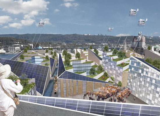 kjellgren kaminsky architecture: super sustainable city