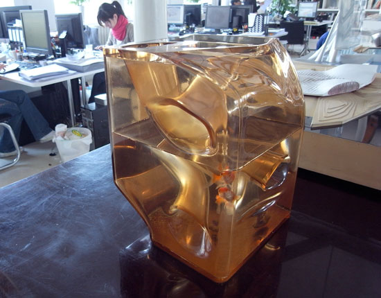 MAD architects studio visit : fish tank
