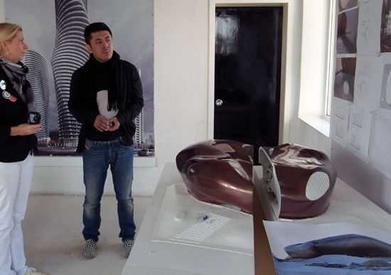 MAD architects studio visit : fish tank