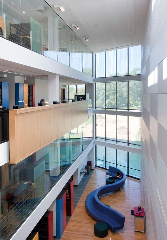 RMJM architects: athenaeum at goucher college, baltimore