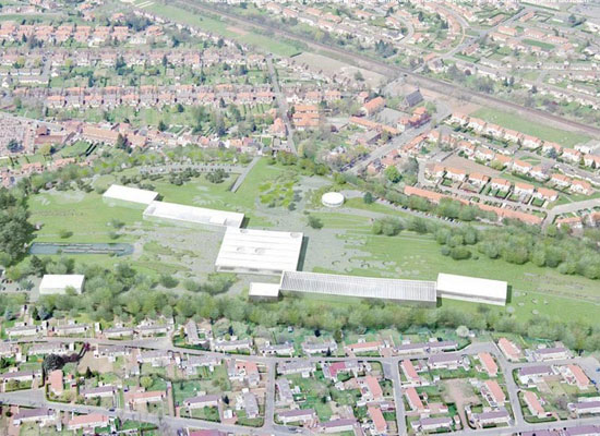 SANAA and imrey culbert: louvre lens