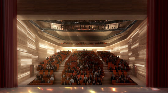 mikou design studio: dunkerque theater, france