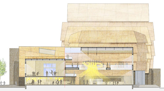 mikou design studio: dunkerque theater, france