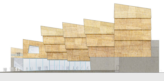 mikou design studio: dunkerque theater, france