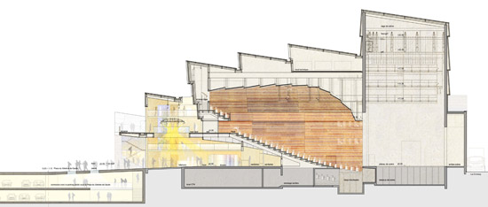 mikou design studio: dunkerque theater, france