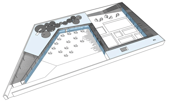 nabito architects: domus aquae   thermal complex club, rome