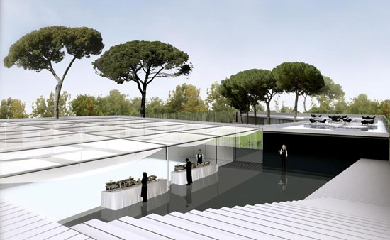 nabito architects: domus aquae   thermal complex club, rome