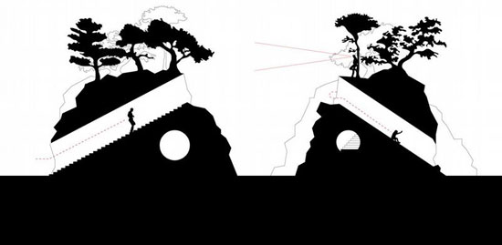 NL architects: sarang do   love island, jeju do, korea