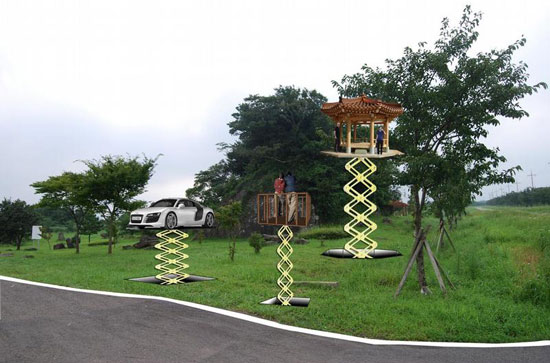 NL architects: sarang do   love island, jeju do, korea