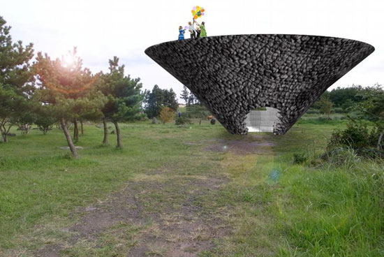 NL architects: sarang do   love island, jeju do, korea