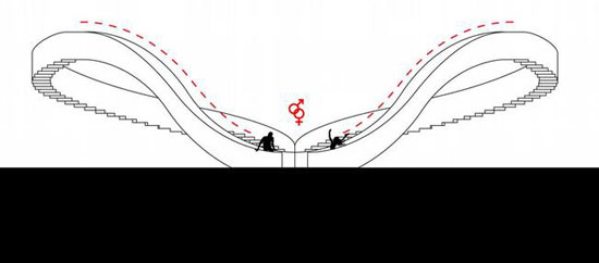 NL architects: sarang do   love island, jeju do, korea