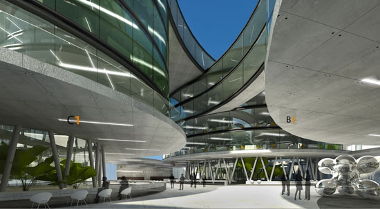 OFIS architects: ljubljana city municipality design development