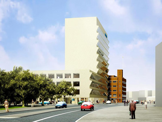 NL architects: siemens building, hart van zuid