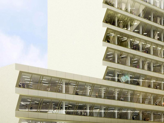 NL architects: siemens building, hart van zuid