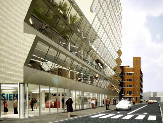 NL architects: siemens building, hart van zuid