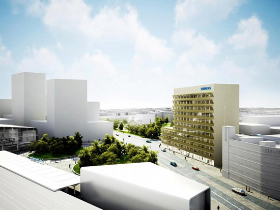 NL architects: siemens building, hart van zuid