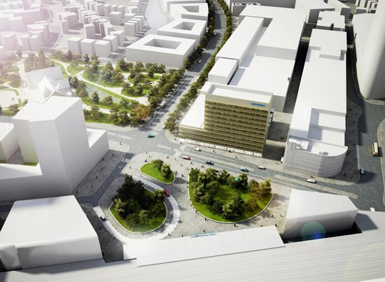 NL architects: siemens building, hart van zuid