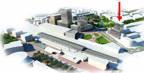 NL architects: siemens building, hart van zuid