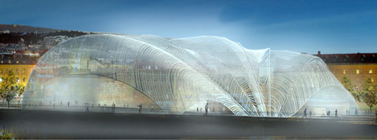 studio nicoletti associati: sundsvall arts center, sweden