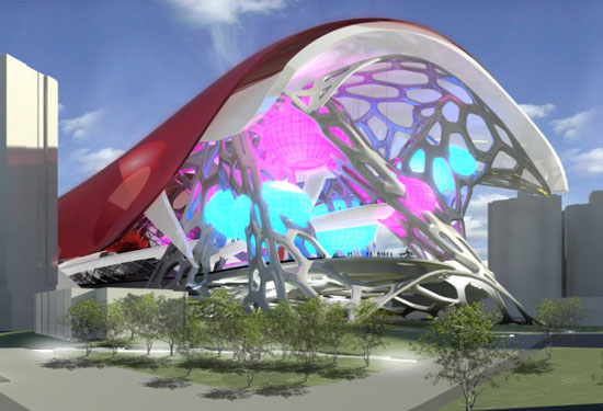 studios architecture: taipei pop music center