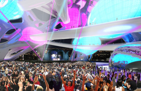 studios architecture: taipei pop music center