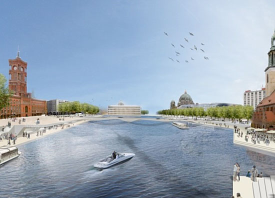 berlin town hall forum by kiefer/chipperfield/graft architects