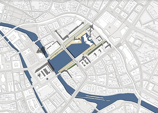 berlin town hall forum by kiefer/chipperfield/graft architects