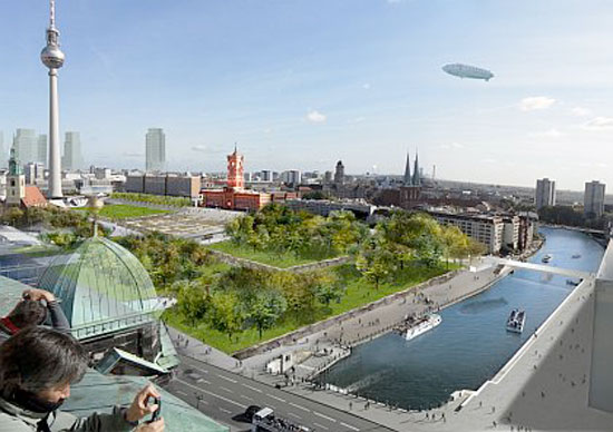 berlin town hall forum by kiefer/chipperfield/graft architects