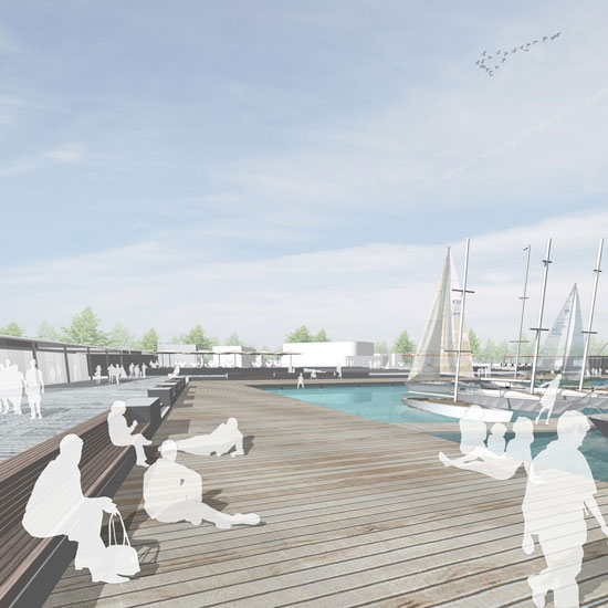 ASTOC and bgmr win first prize for senftenberg harbor project
