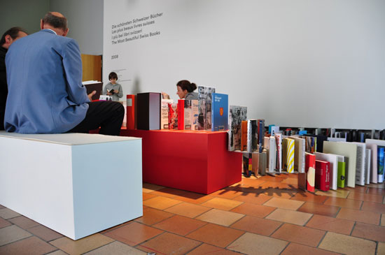 katharina ludwig and florian kr&auml;utli: 'the most beautiful swiss books' exhibition