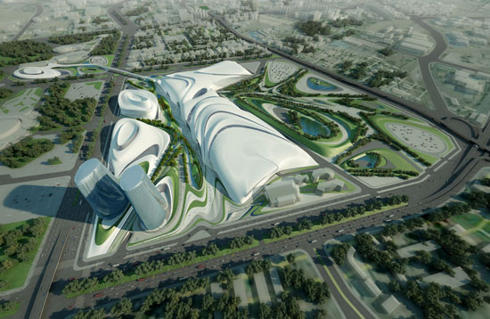 zaha hadid architects: cairo expo city