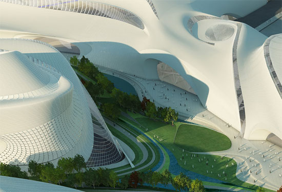 zaha hadid architects: cairo expo city