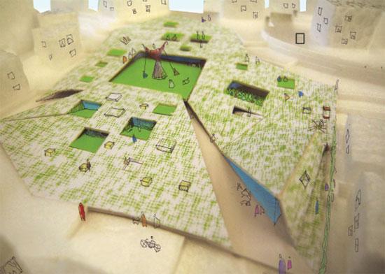 rita topa architects: 'living the outside'   reinvent cities competition