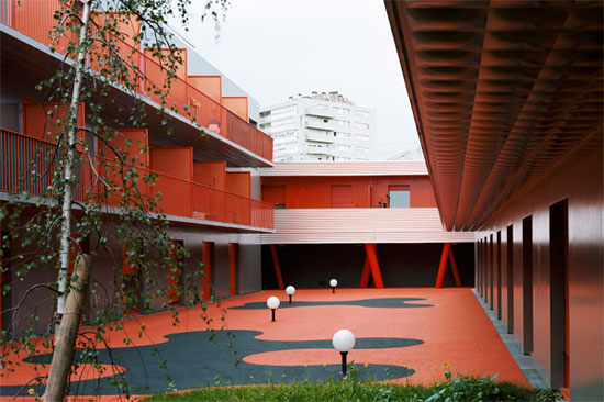 ecdm: student housing, france