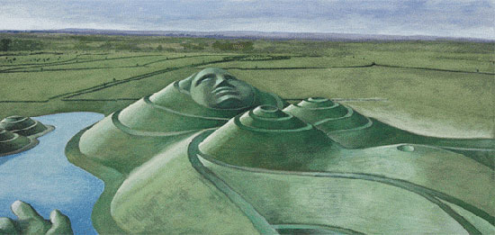 charles jencks: 'northumberlandia' green goddess