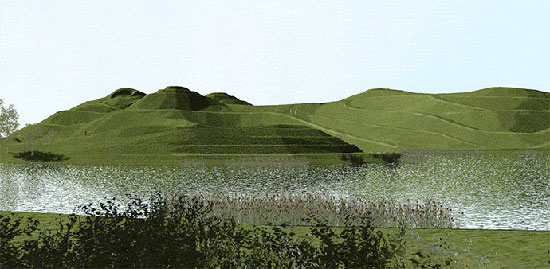 charles jencks: 'northumberlandia' green goddess