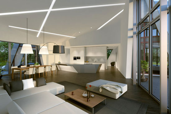 daniel libeskind: pre fab homes   the villa signature series