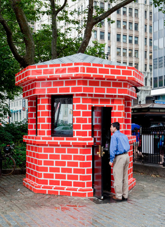 richard woods: wall and door and roof