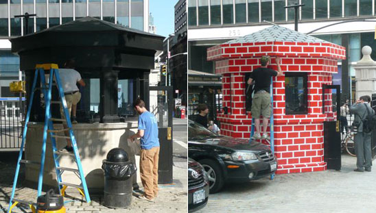 richard woods: wall and door and roof